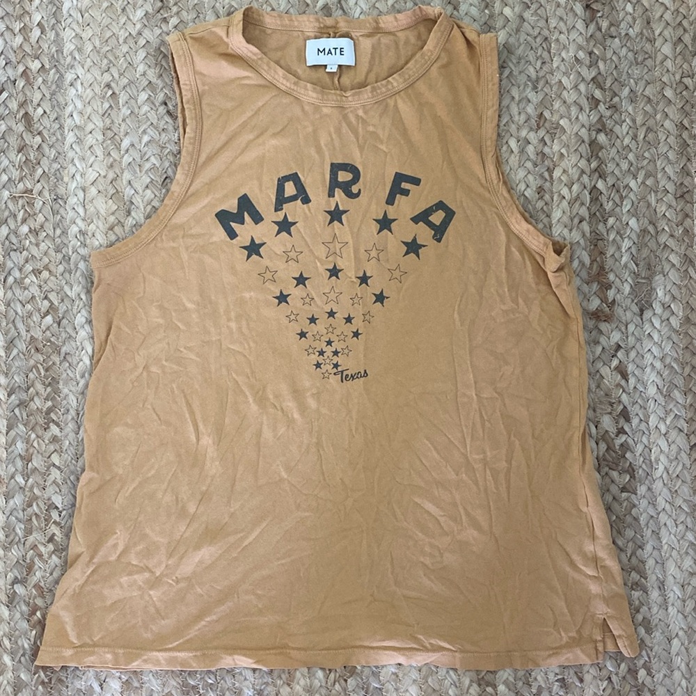 MATE the label organic cotton tank RARE